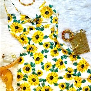 Sunflower Summer Dress Women’s XS New!